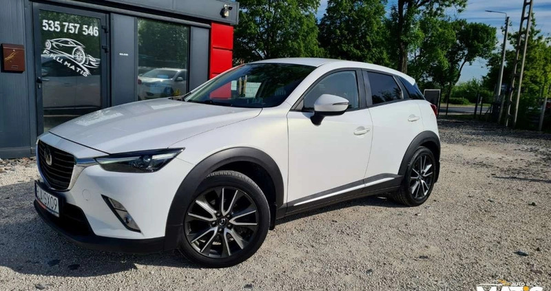 Mazda CX-3 cena 63900 przebieg: 175000, rok produkcji 2015 z Chociwel małe 781